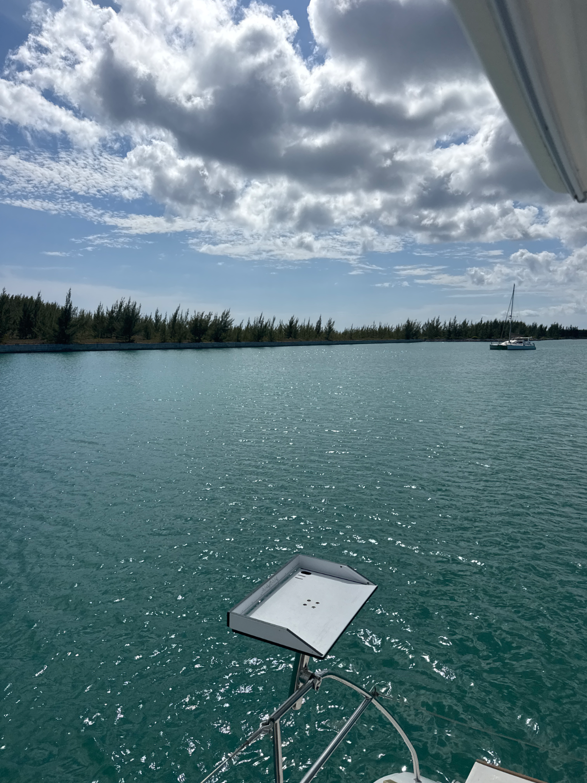 Anchored at Gin Sur Mar